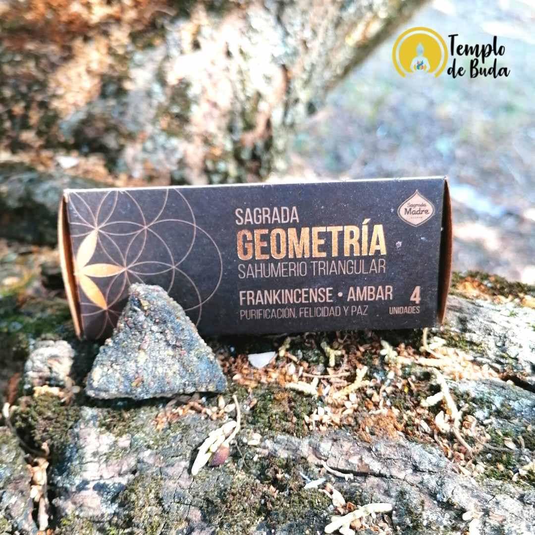 Quemador de incienso triangular Geometría Sagrada Madre Incienso y ...