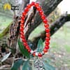 Pulsera Cornaline con árbol de la vida 6mm - Imagen 4