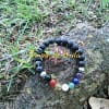 Lava Stein Armband und 7 Chakren