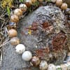 Wooden Jasper Bracelet or Image with Tree of Life