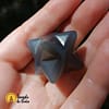 Merkaba Ágata Gris 2cm - Imagen 3