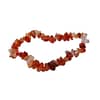 Bracelet Red Agate chips