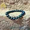 Aqua Aura Titanium Blue 8mm Bracelet - Image 2