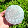 Placa Selenite Signos Redonda