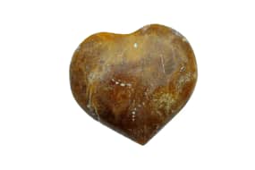 Coração Selenite Chocolate