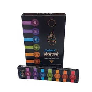Incenso Indiano Goloka Chakra Caixa