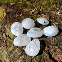 Pedra da Lua Arco Iris Rolado