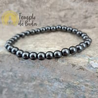 Pulseira de Hematita 6mm