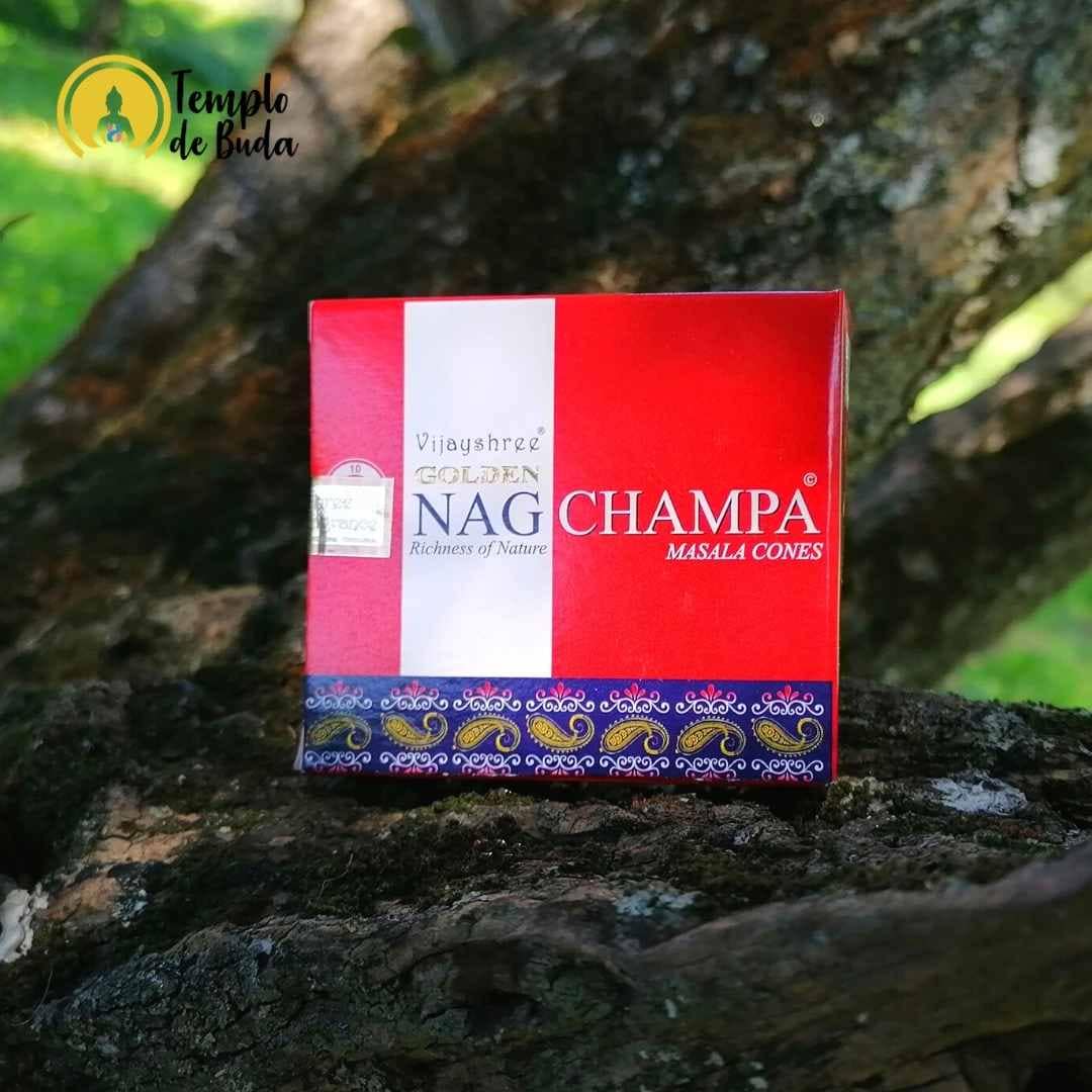 Incenso Indiano Cone Golden Nag Champa