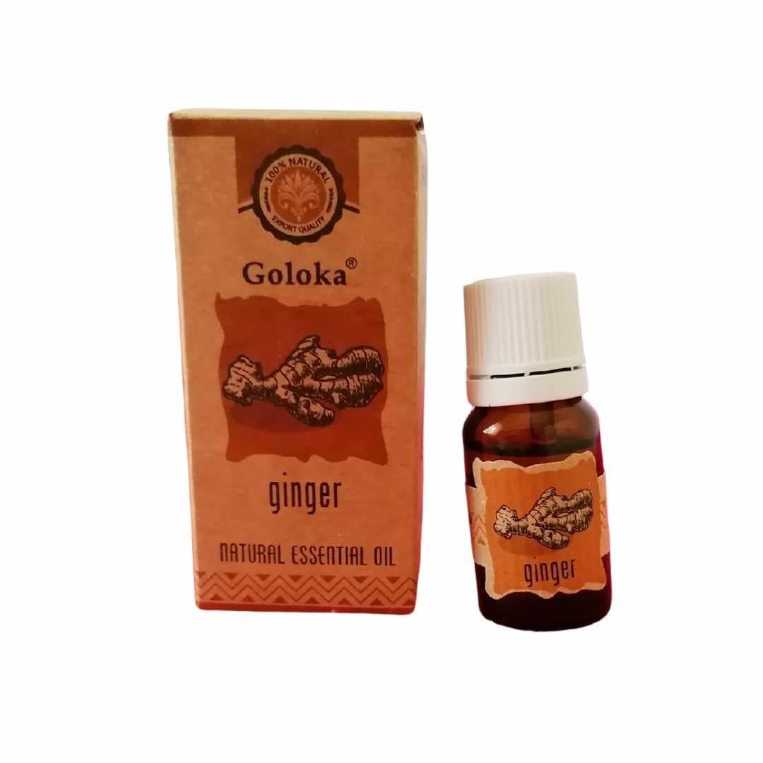 Óleo Essencial 100% Natural Gengibre Goloka