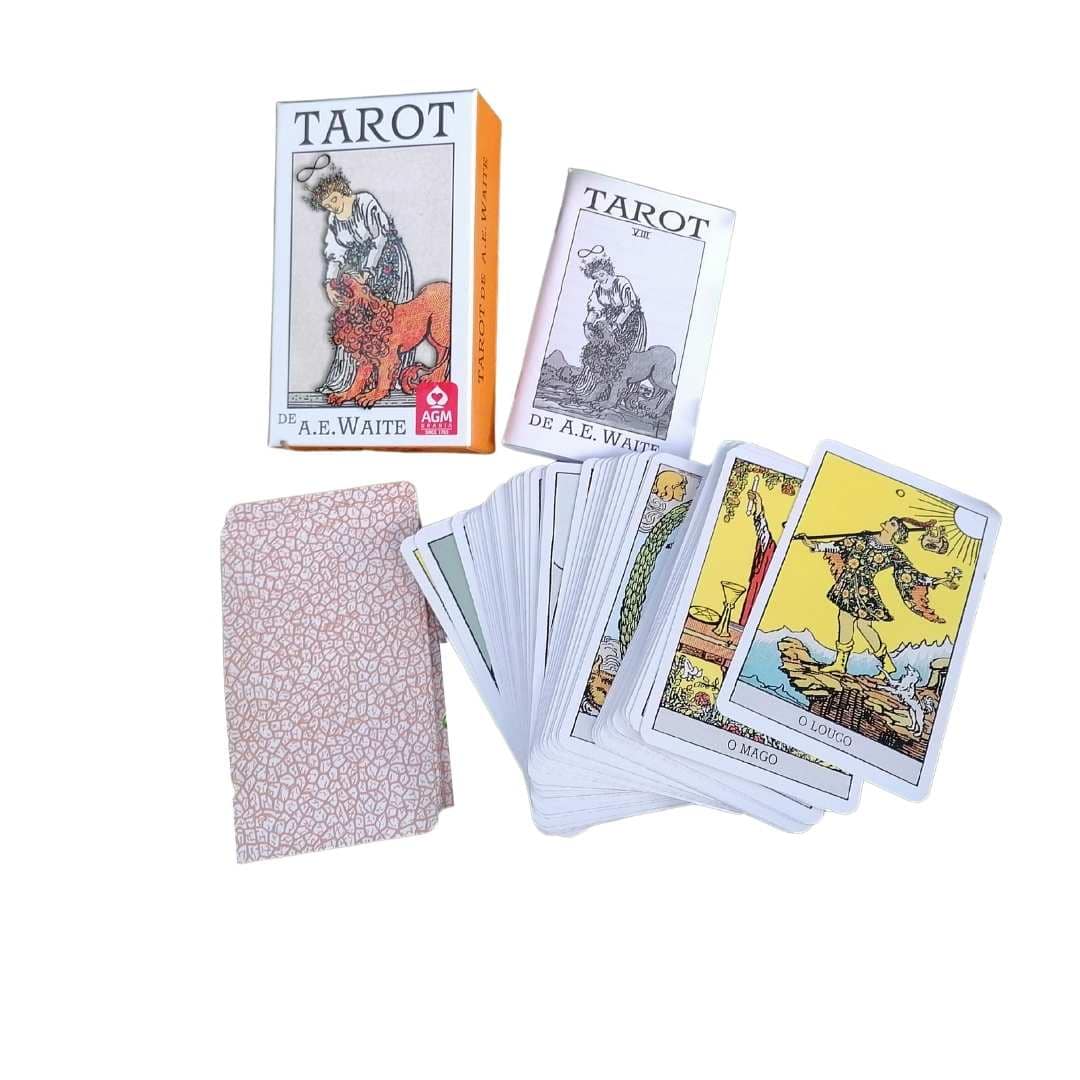 Tarot Rider Waite de Artur E. Waite e Pamela Smith em Português