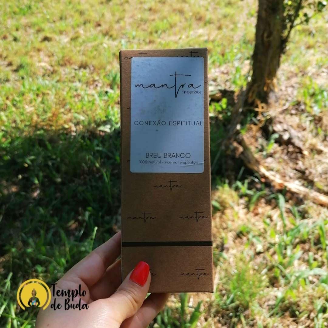 Incenso Mantra Breu Branco (Conexão Espiritual) - Image 2