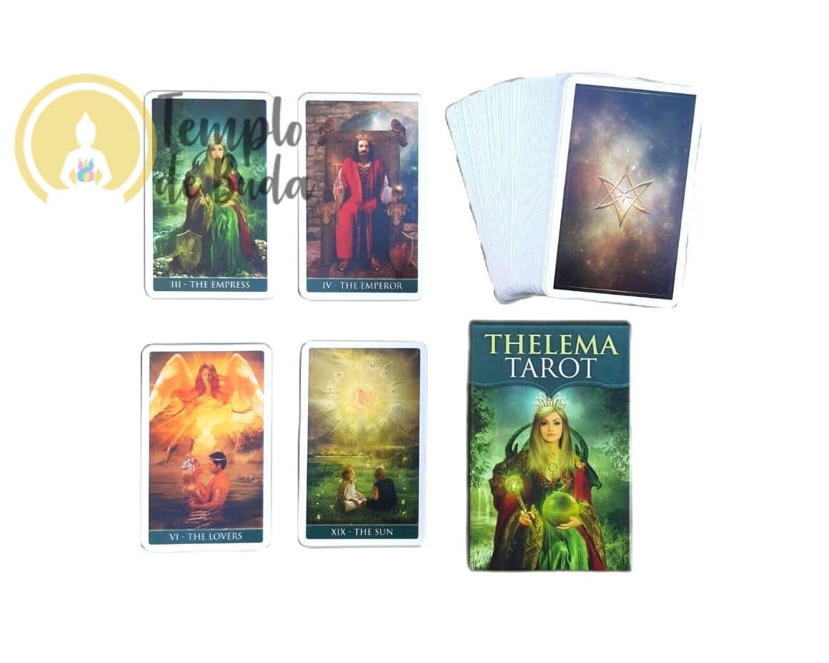 Tarot Thelema Mini de Renata Lechner (Edição de Bolso)