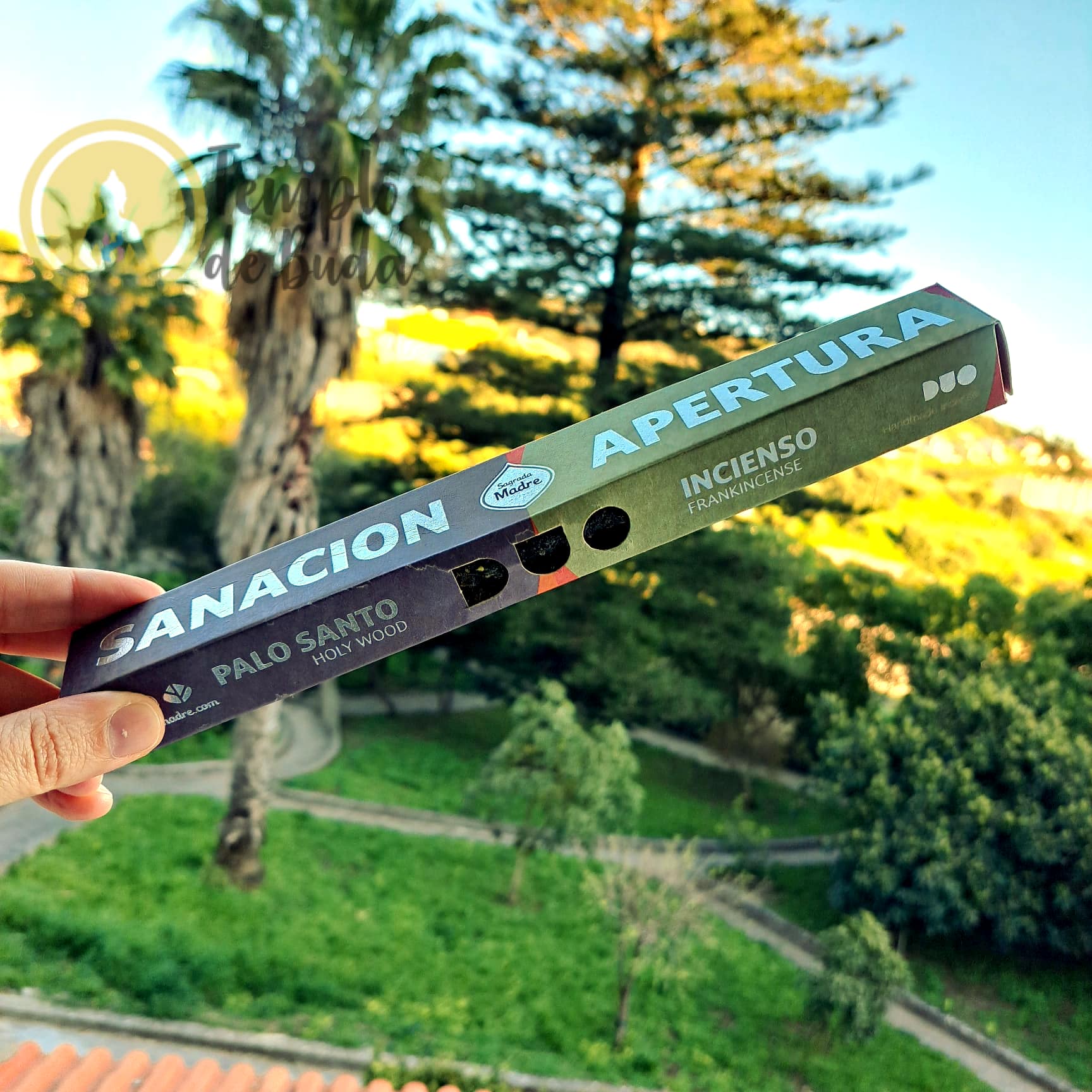 Incenso Artesanal Sagrada Madre Duo Sanacion e Apertura