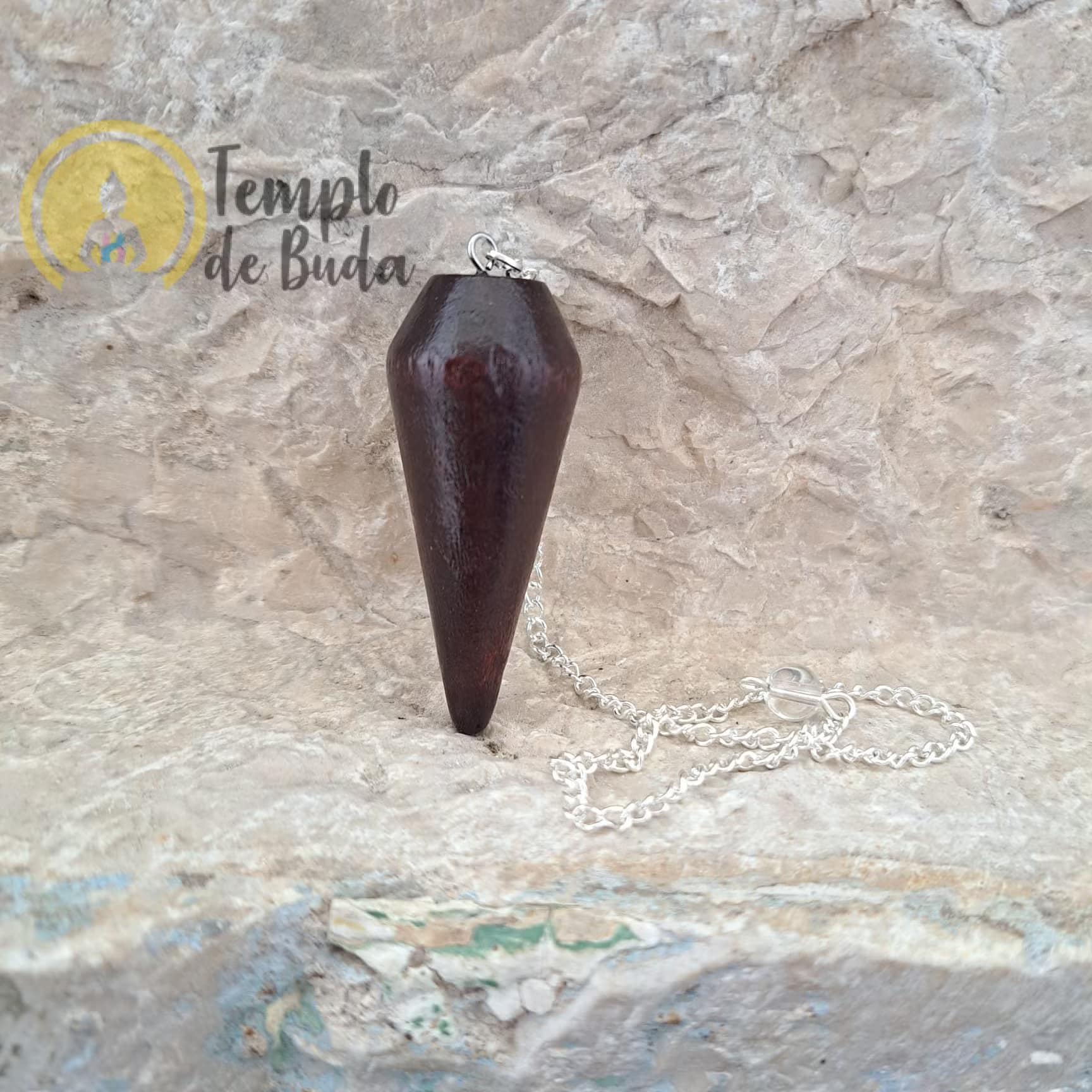 Pendulo de Madeira Egípcio