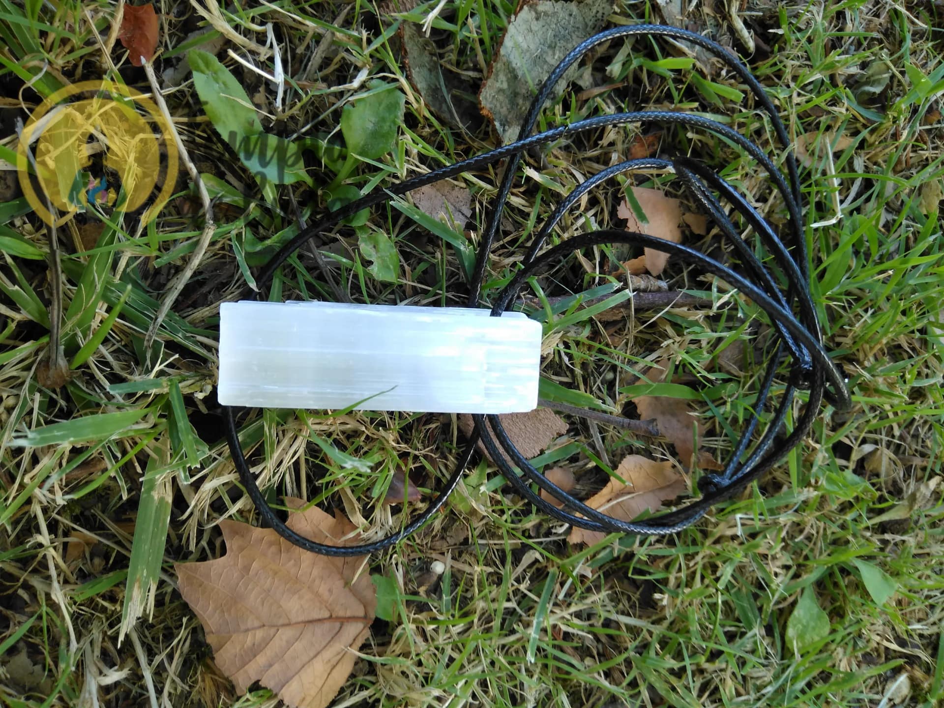 Pendente de Selenita Barra