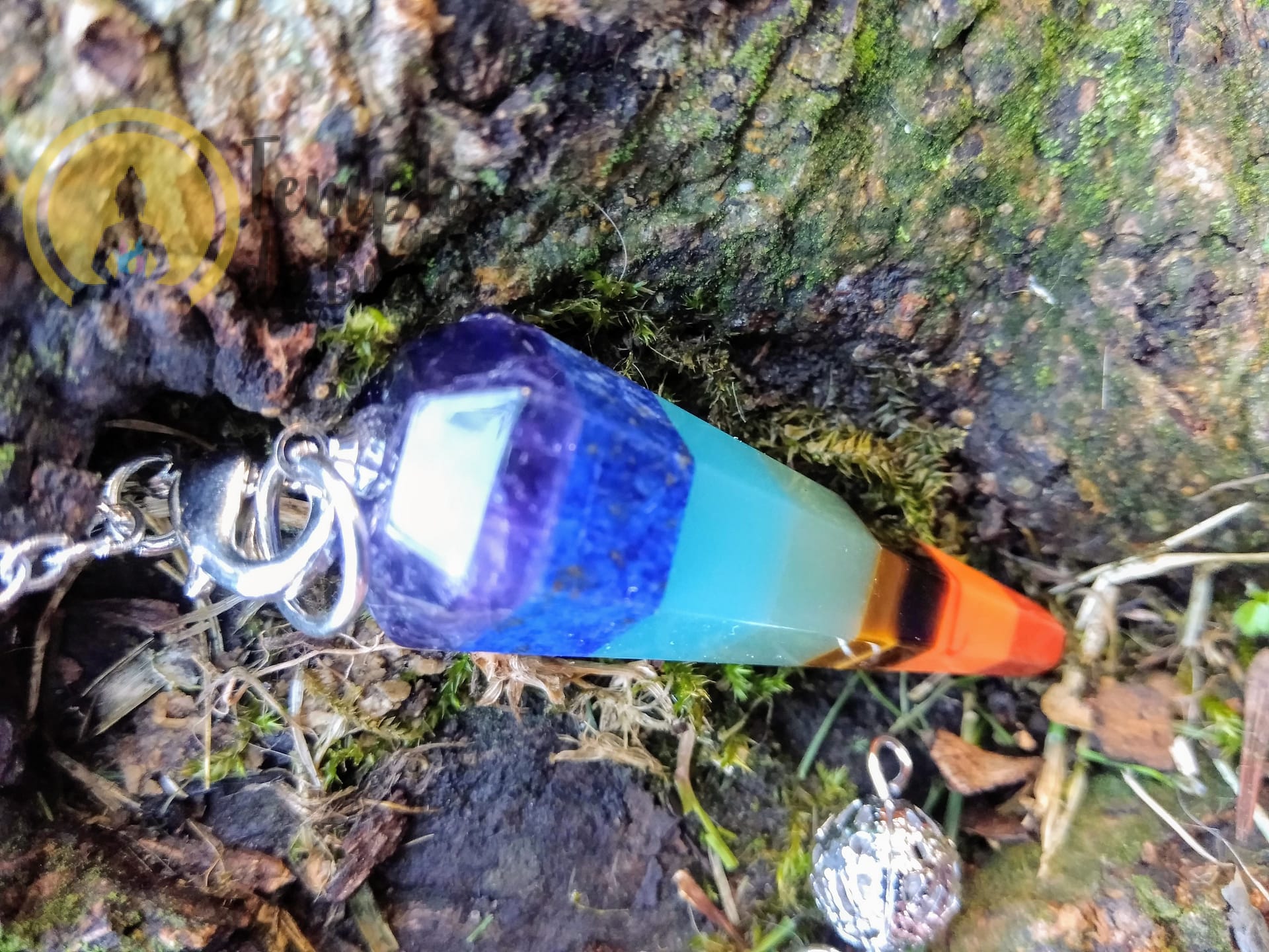 Pêndulo 7 Chakras Hexagono Pirâmide - Image 3