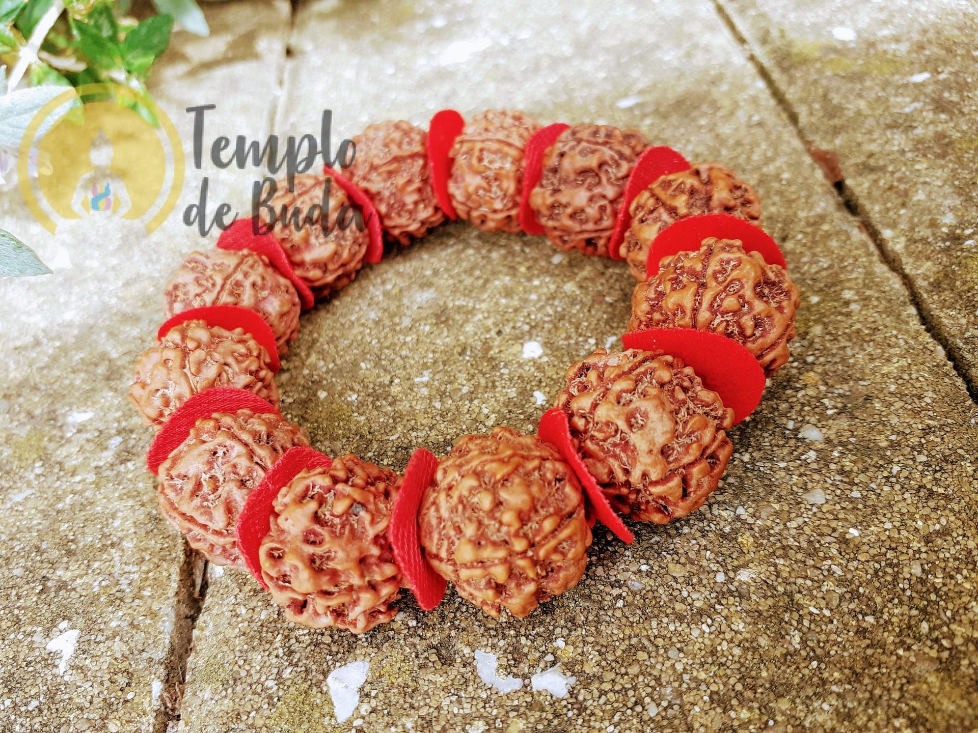 Pulseira Rudraksha Vermelho - Image 2