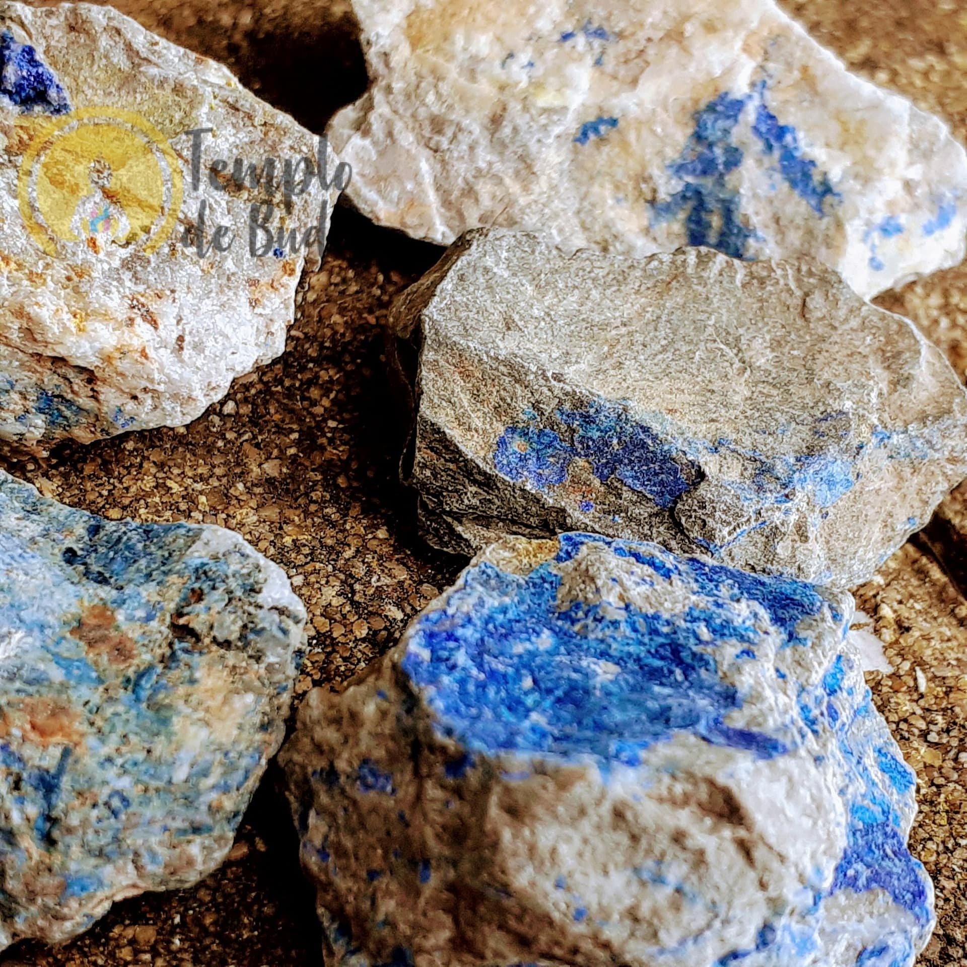 Azurita Bruto em Matriz - Image 2