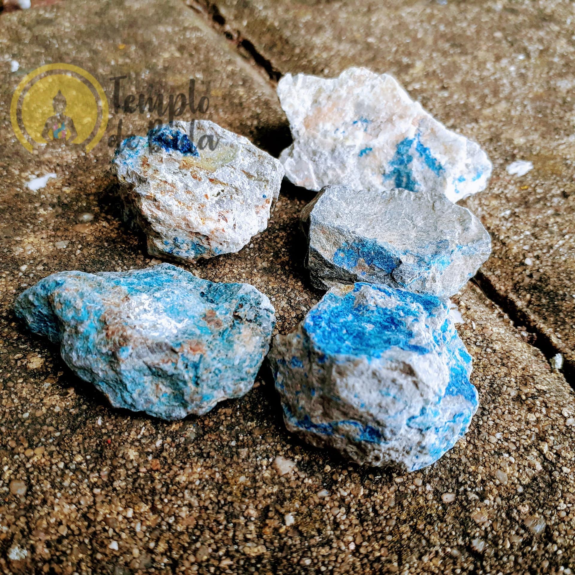 Azurita Bruto em Matriz - Image 3