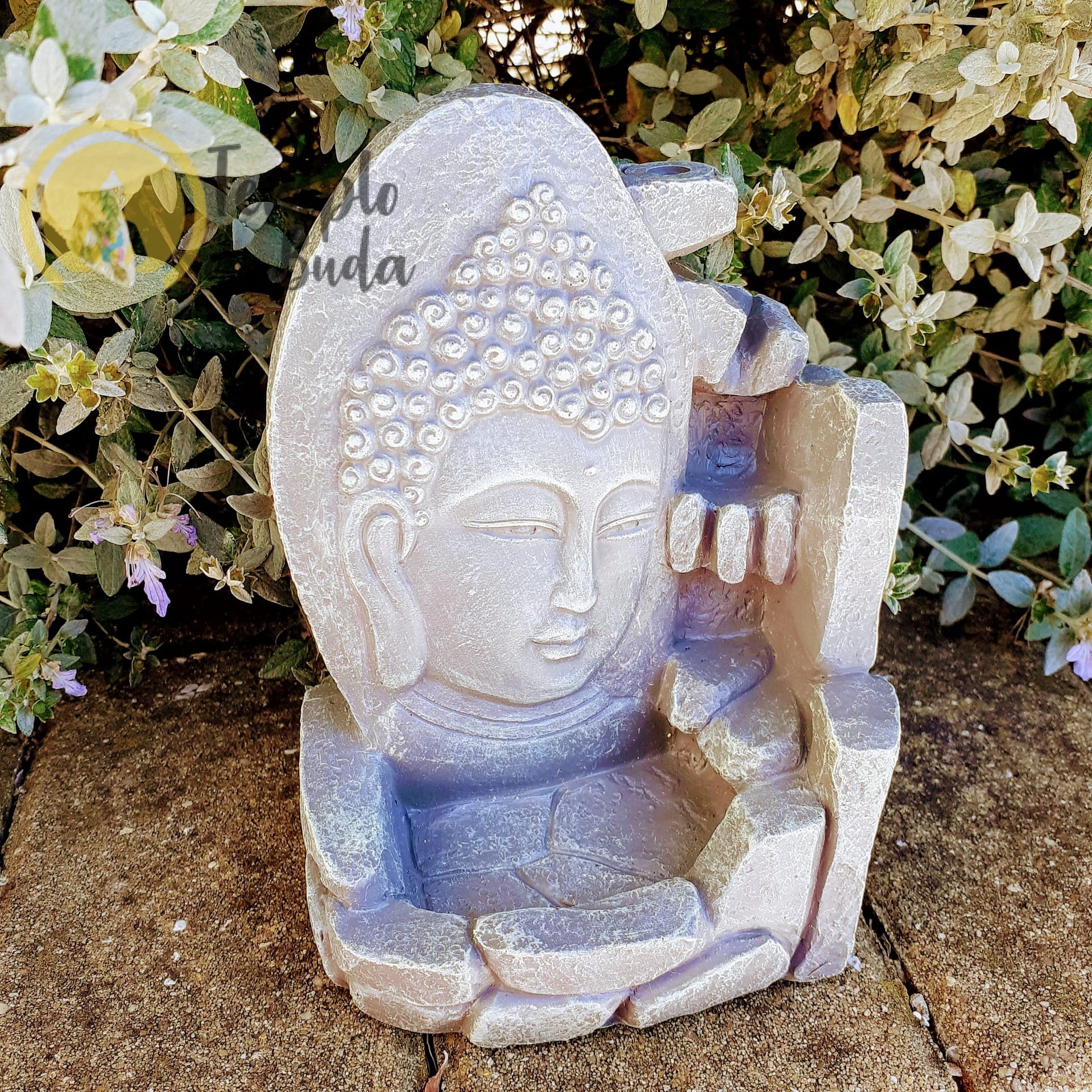 Cascata de Fumo Face Buda Cinza