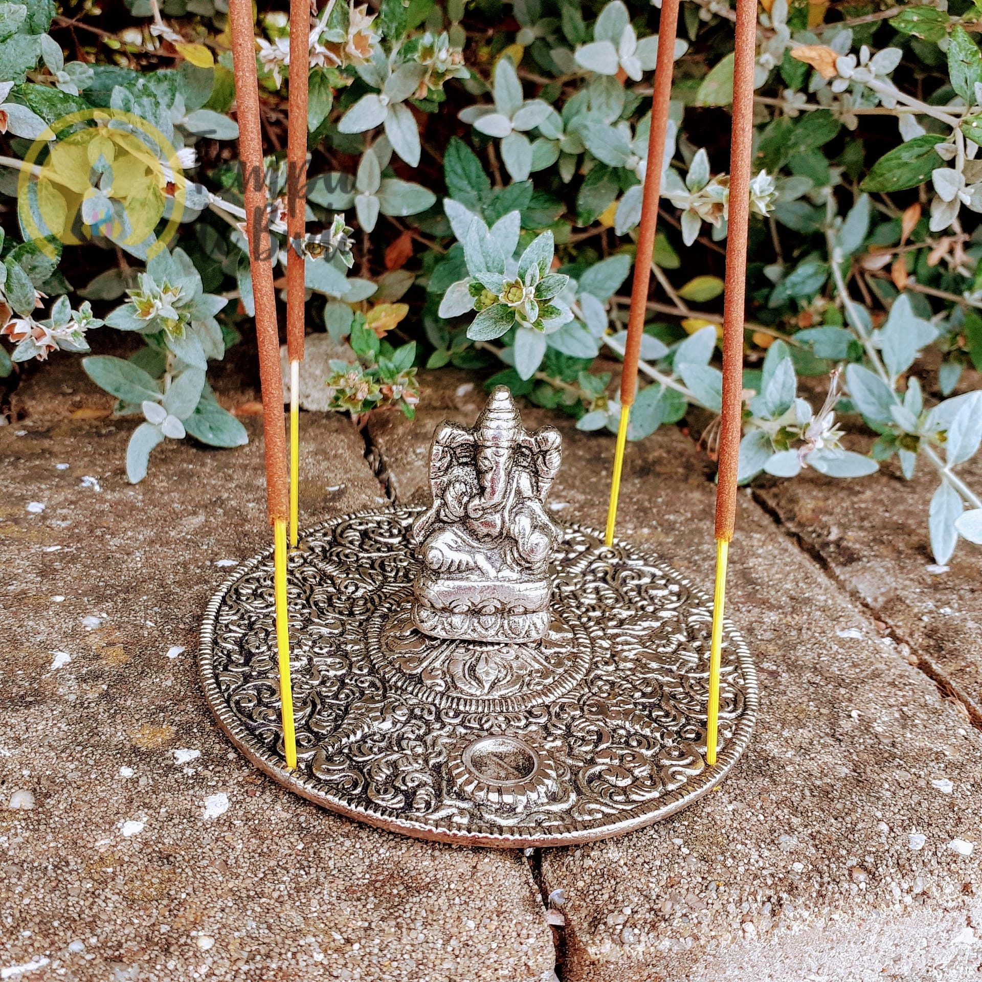 Incensário Ganesha Prateado - Image 2