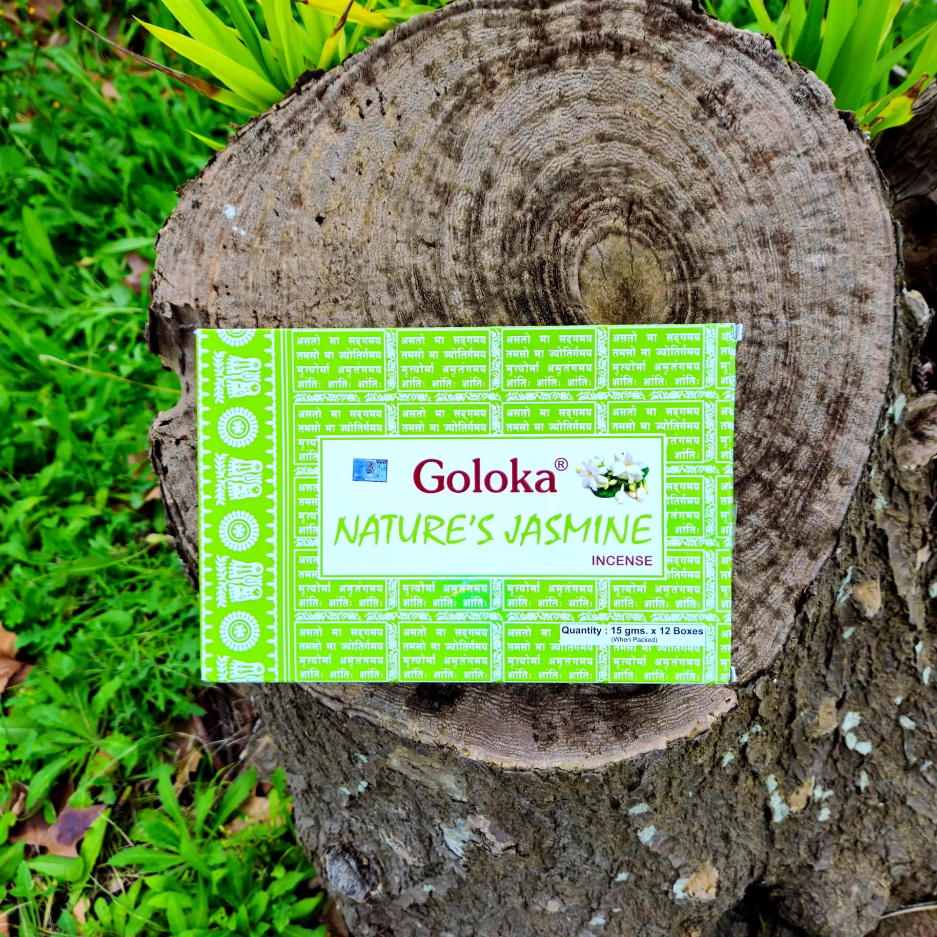 Incenso Goloka Nature Jasmine Caixa
