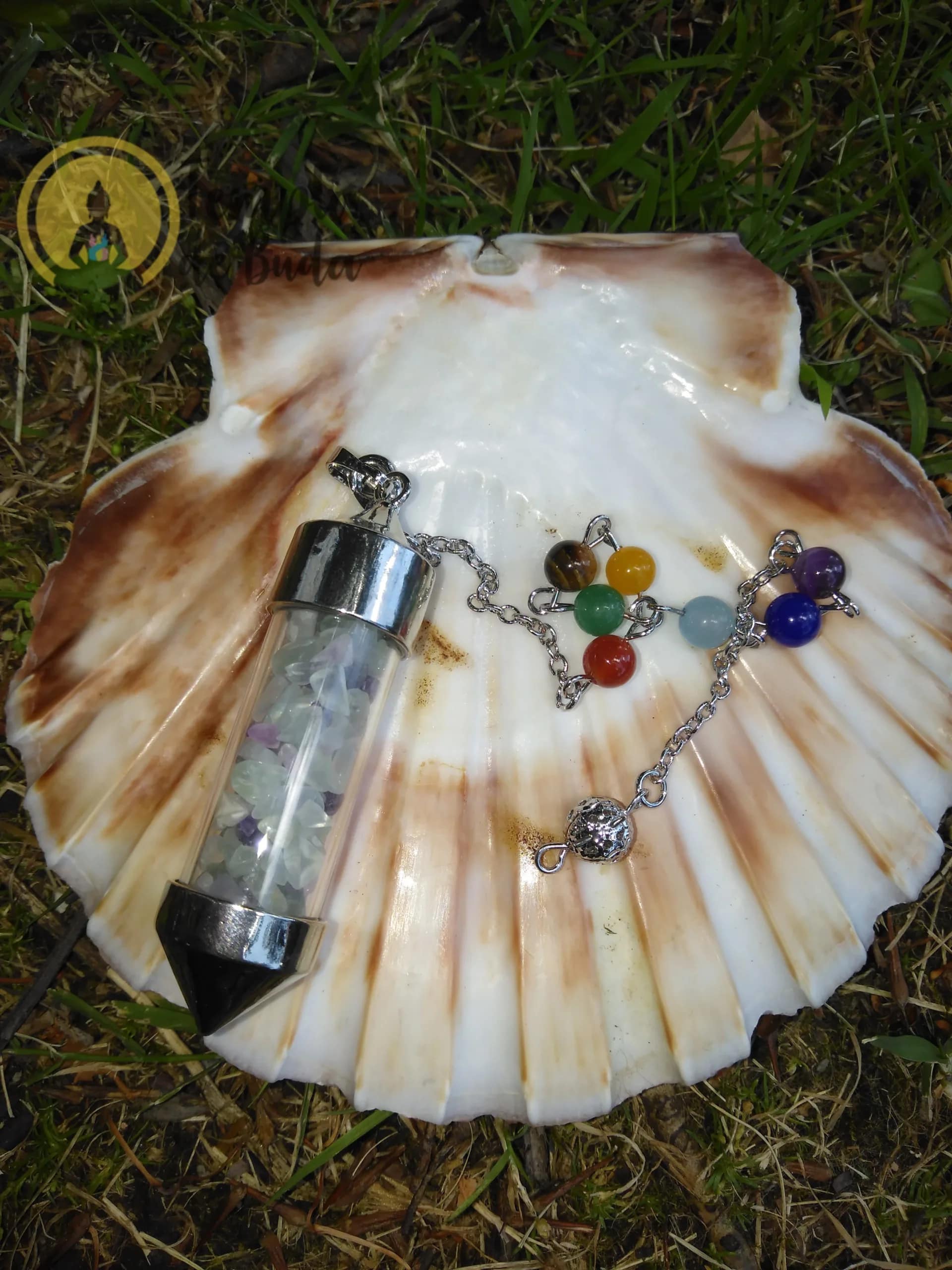 Pêndulo Fluorita Chips