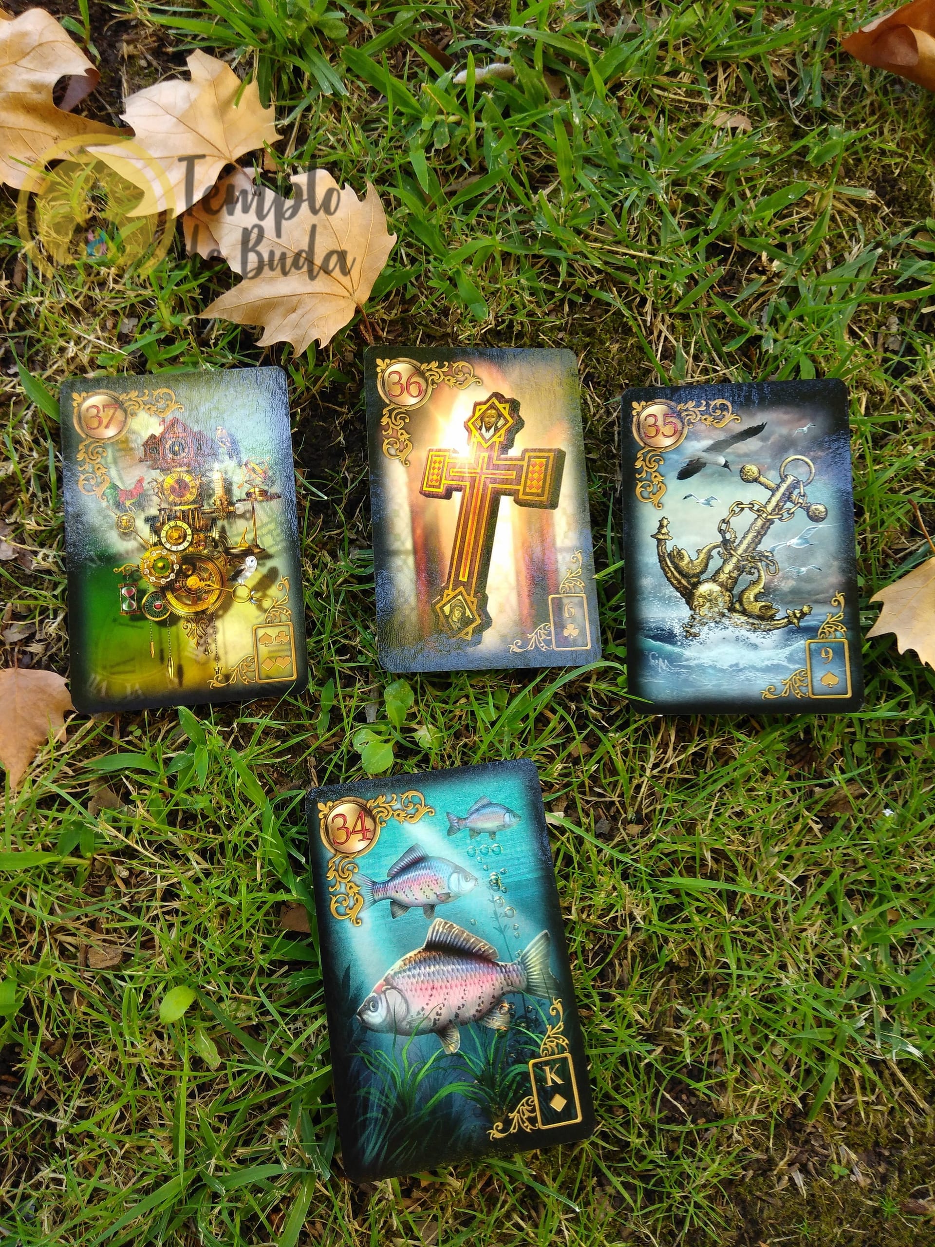 Lenormand Gilded Reverie de Ciro Marchetti (Edição Extra)