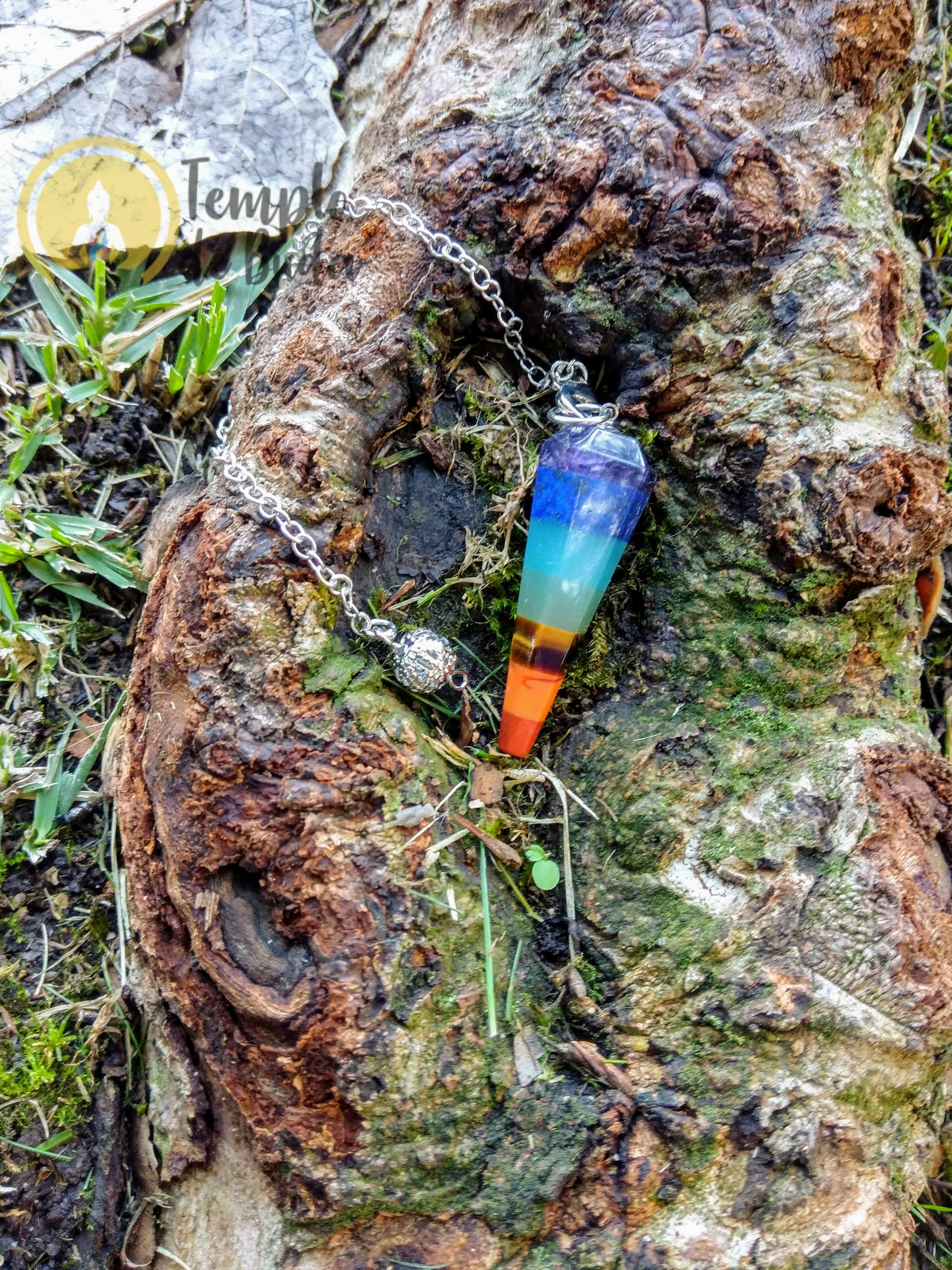 Pêndulo 7 Chakras Hexagono Pirâmide - Image 2