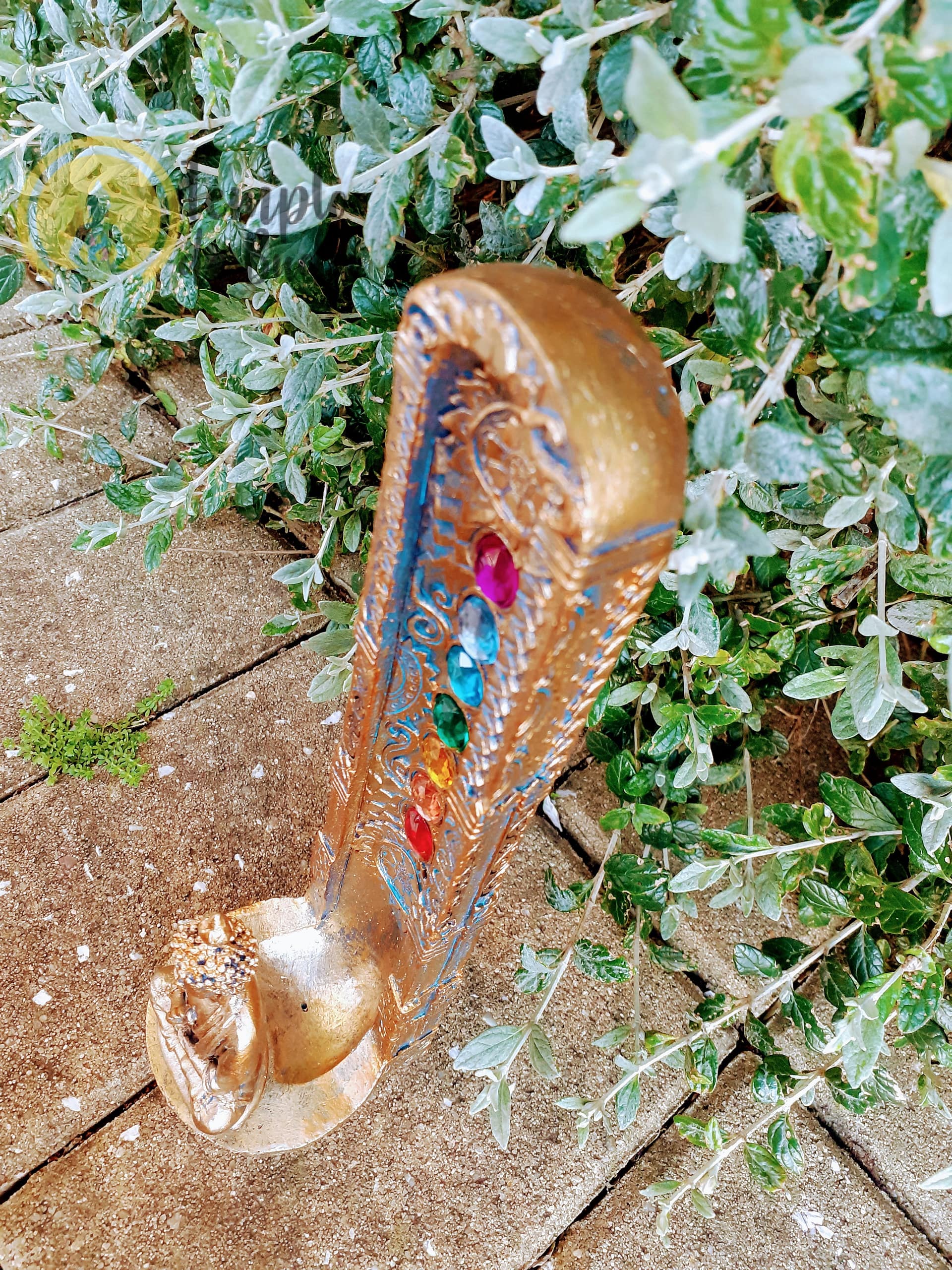 Porta Incensos Chakras e Buda Bronze - Image 2