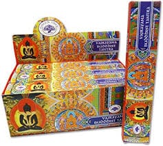 Incenso Indiano Green Tree Vajrayana Buddhist Tantra Caixa