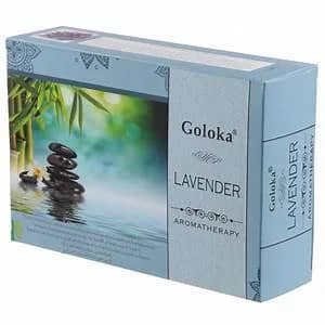 Incenso Goloka Aromatherapy Lavender Caixa