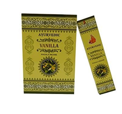 Incenso Indiano Ayurvedic Vanilla Caixa