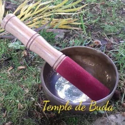 Taça Tibetana Buda 11 cm (Feita á Mão)