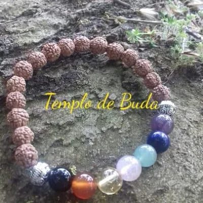 Pulseira Rudraksha com