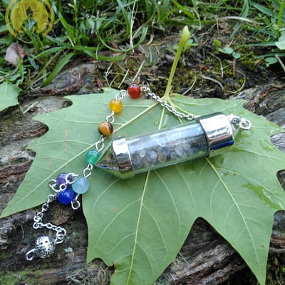 Pêndulo Labradorita Chips