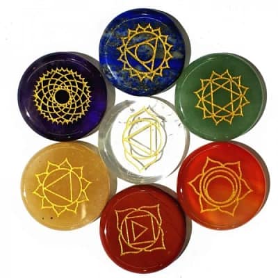 Kit Chakras Redondo 2,5cm