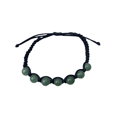 Pulseira de Aventurina com Cordão 8mm