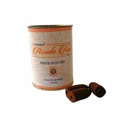 Cones Incenso Cascata Goloka Arruda 24 unidades