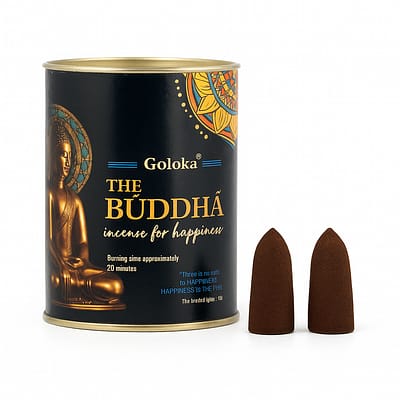 Cones Incenso Cascata Goloka Buddha