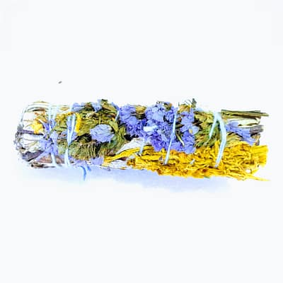 Tocha de Erva Santa (Yerba Santa), Blue Sinuata e Yellow Mullein