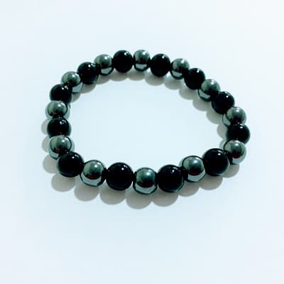 Pulseira Ónix e Hematita