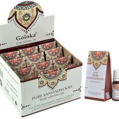 Pure Sandalwood Goloka Óleo Essencial Caixa