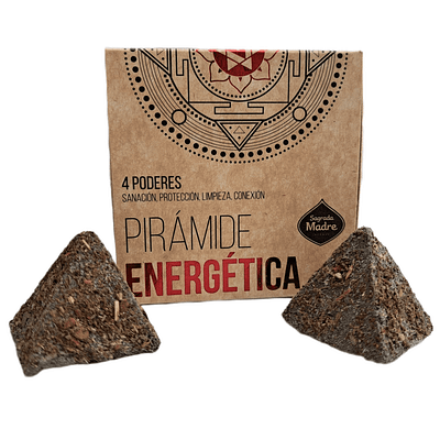 Incenso Natural Sagrada Madre Pirâmide Energética 4 Poderes
