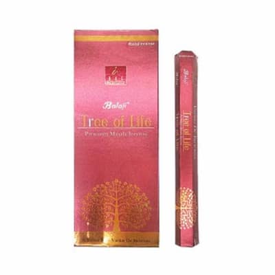 Incenso Indiano Premium Balaji Tree of Life Caixa