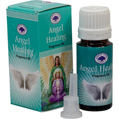 Oleo Green Tree Angel Healing