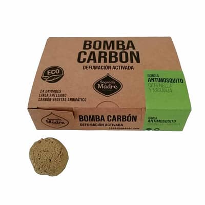 Bomba de Carvão Aromático Sagrada Madre Antimosquito