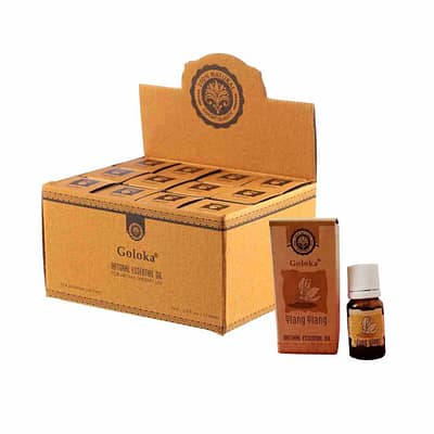 Óleo Essencial 100% Natural Ylang Ylang Goloka Caixa