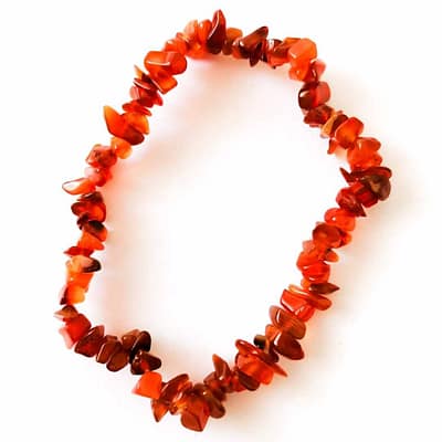 Pulseira de Cornalina Chips